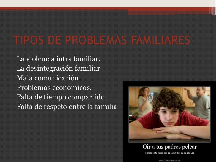 Problemas familiares