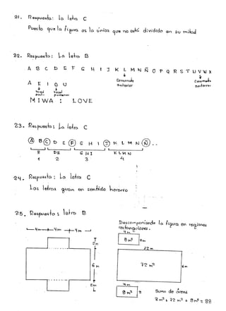 Problemas matematicos desarrollados amazonas