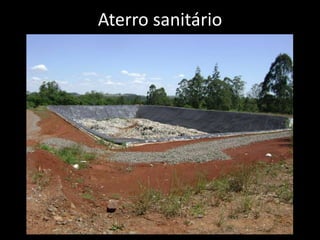 Aterro sanitário
 