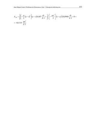 Juan Miquel Canet. Problemas de Estructuras. Cap. 7: Energía de deformación 433 
 
pa s a ds 
a C 
 
    
p a s a s ds a 
      
      
pa 
E I 
E I 
E I 
a 
A 
C 
B 
AB 
4 
2 
2 
0,1118 
2 0,8944 0 
2 
0,447 
2 0 2 
  
    
 
 
 
 