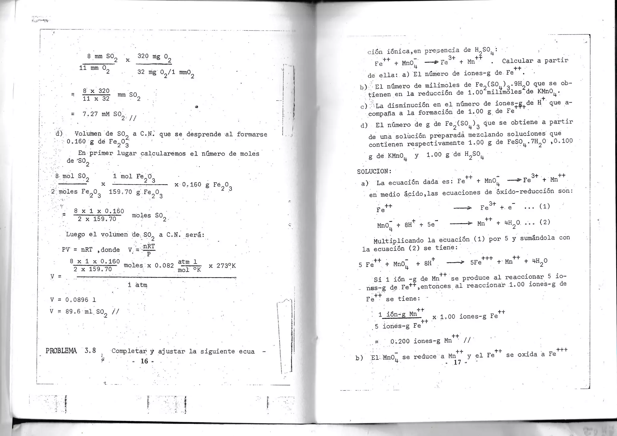 Problemas resueltos calculos de quimica analitica hamilton | PDF