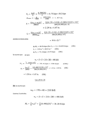 AHORA SE RESOLVERA
Se asume que:
(b) se asume que:
Usamos 3 controles
 