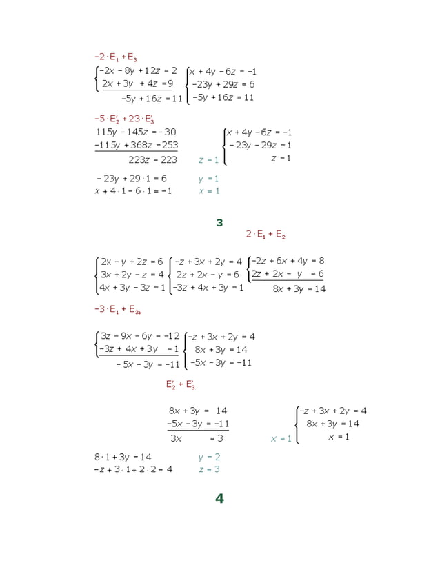 Problemas resueltos de dos ecuaciones con dos incognitas
