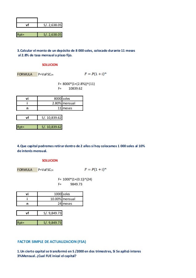 Como Calcular El Interes De Un Deposito - costkascreditos