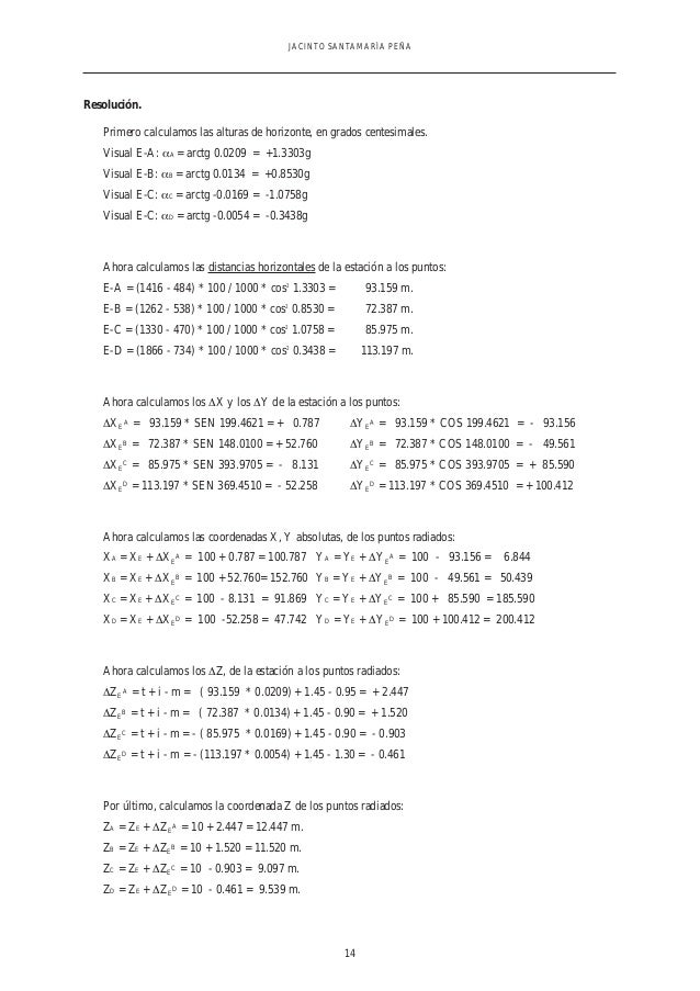 Problemas Resueltos De Topografia Practica Jacinto Pena Problemas Resueltos De Topografia Practica Jacinto Pena