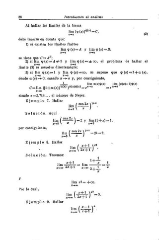 Problemas  resuletos   demidovich