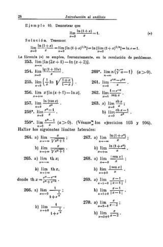 Problemas  resuletos   demidovich