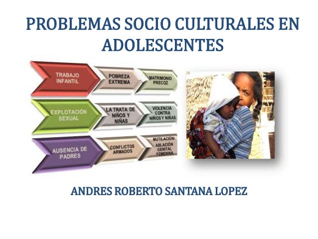 Problemas socio culturales en adolescentes