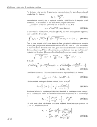 Problemas y  ejercicios de mecánica cuántica