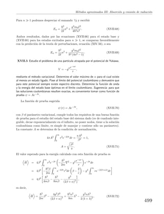 Problemas y  ejercicios de mecánica cuántica