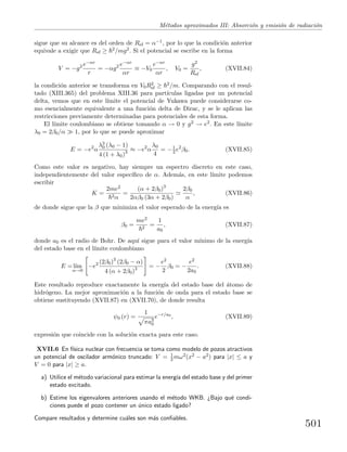 Problemas y  ejercicios de mecánica cuántica