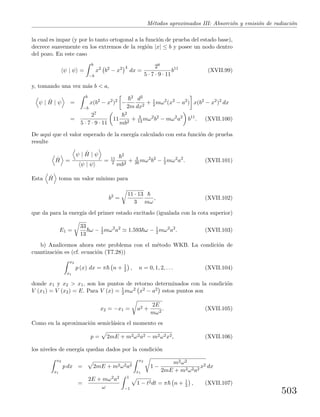Problemas y  ejercicios de mecánica cuántica