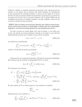 Problemas y  ejercicios de mecánica cuántica