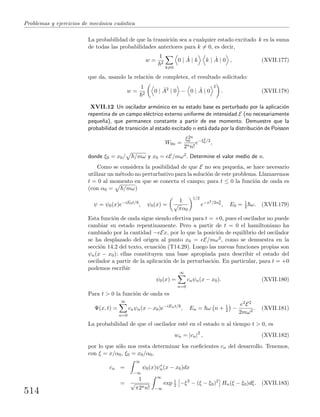 Problemas y  ejercicios de mecánica cuántica