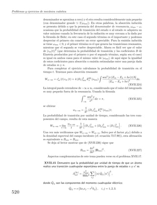 Problemas y  ejercicios de mecánica cuántica