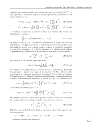 Problemas y  ejercicios de mecánica cuántica