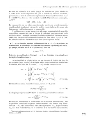 Problemas y  ejercicios de mecánica cuántica