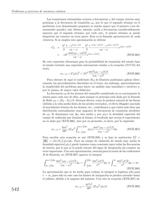 Problemas y  ejercicios de mecánica cuántica