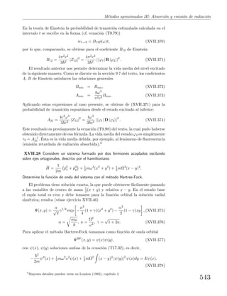 Problemas y  ejercicios de mecánica cuántica