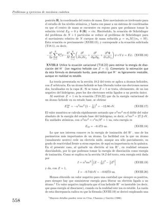 Problemas y  ejercicios de mecánica cuántica