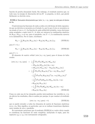 Problemas y  ejercicios de mecánica cuántica