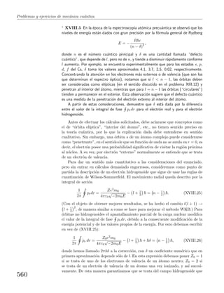 Problemas y  ejercicios de mecánica cuántica