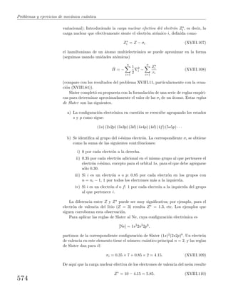 Problemas y  ejercicios de mecánica cuántica