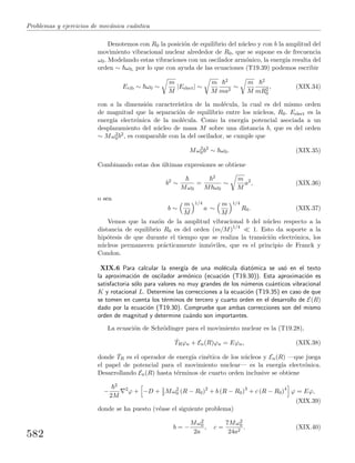 Problemas y  ejercicios de mecánica cuántica