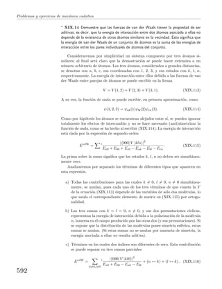 Problemas y  ejercicios de mecánica cuántica