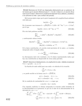 Problemas y  ejercicios de mecánica cuántica