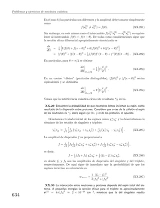 Problemas y  ejercicios de mecánica cuántica