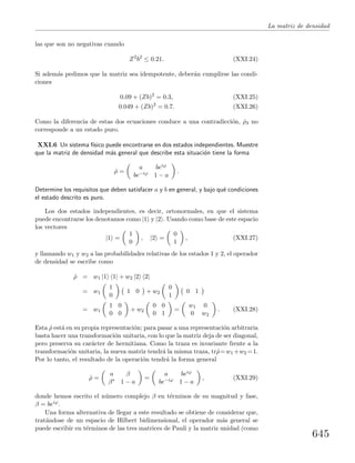 Problemas y  ejercicios de mecánica cuántica