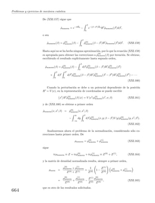 Problemas y  ejercicios de mecánica cuántica