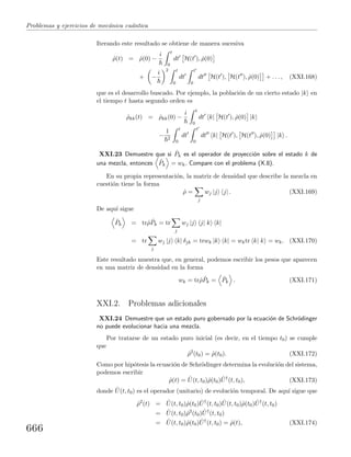 Problemas y  ejercicios de mecánica cuántica
