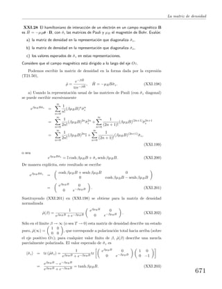 Problemas y  ejercicios de mecánica cuántica