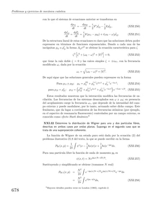 Problemas y  ejercicios de mecánica cuántica