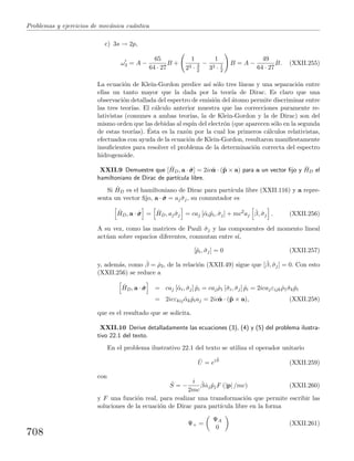 Problemas y  ejercicios de mecánica cuántica