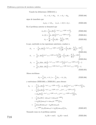 Problemas y  ejercicios de mecánica cuántica