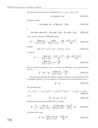 Problemas y  ejercicios de mecánica cuántica