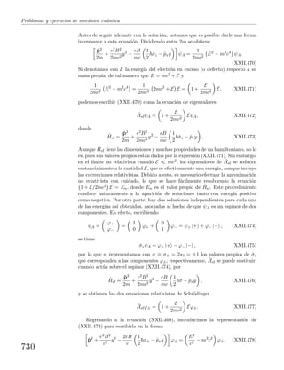 Problemas y  ejercicios de mecánica cuántica