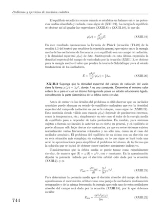 Problemas y  ejercicios de mecánica cuántica