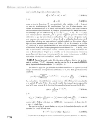 Problemas y  ejercicios de mecánica cuántica