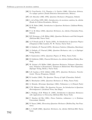 Problemas y  ejercicios de mecánica cuántica