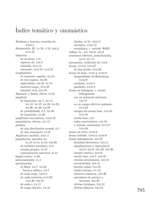 Problemas y  ejercicios de mecánica cuántica