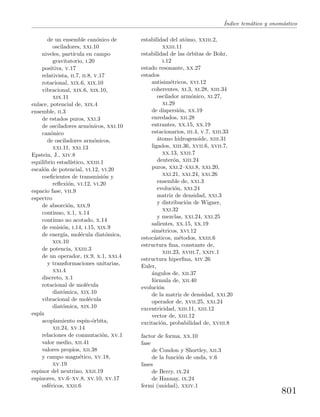 Problemas y  ejercicios de mecánica cuántica