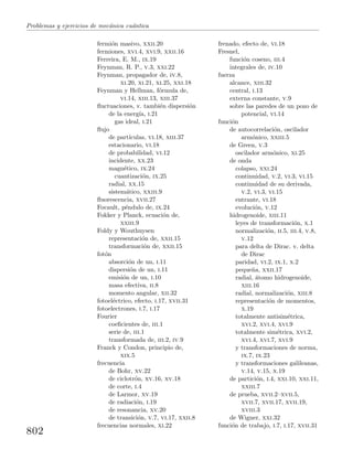 Problemas y  ejercicios de mecánica cuántica