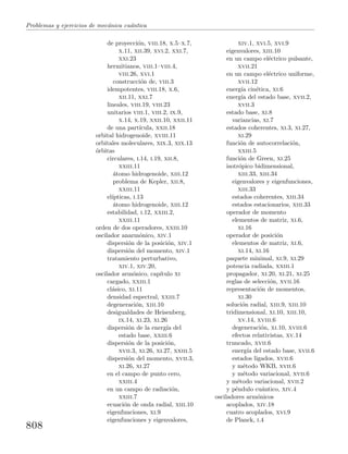 Problemas y  ejercicios de mecánica cuántica
