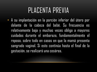 Problemas y enfermedades durante el embarazo AMB 3 Pablo Gomez y Jonathan Parra