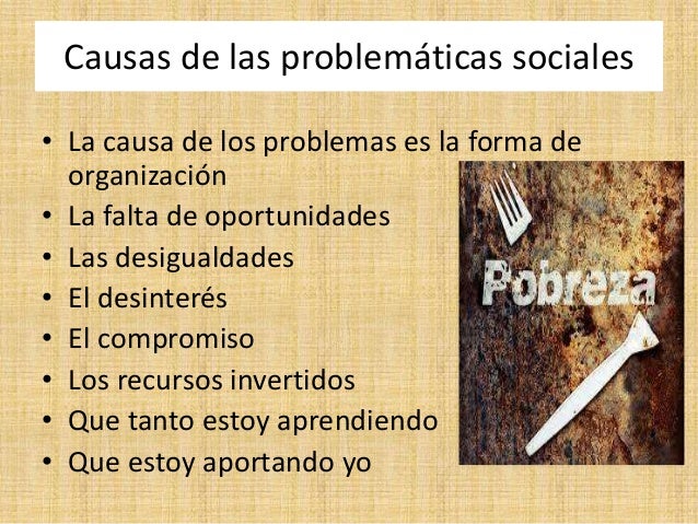 Problematicas sociales betsy