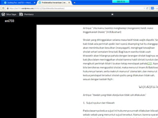 Problematika kewanitaan